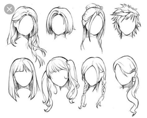 como dibujar anime cabello paso a paso images and photos finder