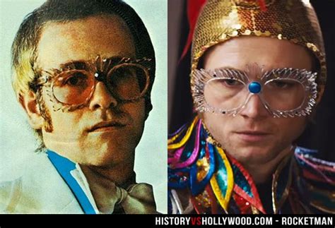 Elton John And Taron Egerton Elton John Taron Egerton Rocketman Movie