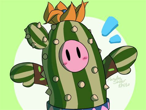 Fall Guys Cactus Costume By Nina Brennecke On Dribbble