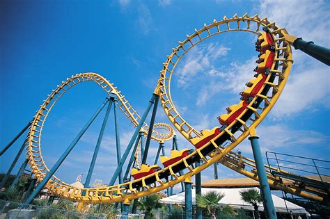Boomerang Rollercoaster At Wild Adventures Themepark