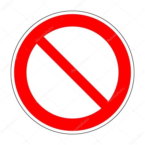 Found a problem with this page? Red no, not allowed symbol on white background 2.03 — Stock Vector © Ksushanka #113377894