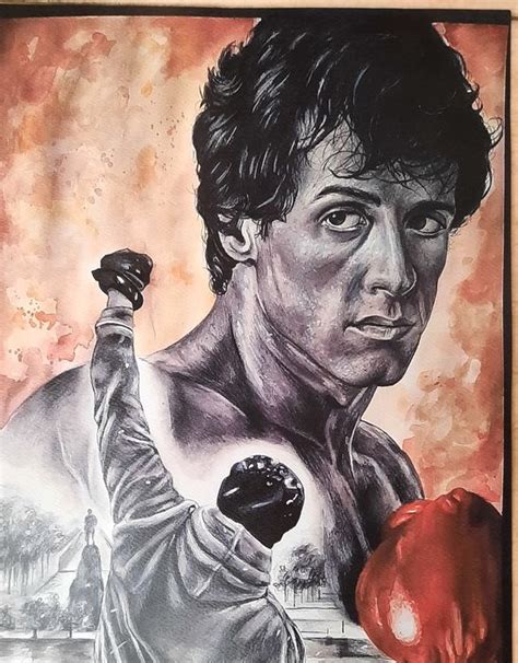 Rocky Sylvester Stallone As Rocky Balboa Kunstwerk Catawiki
