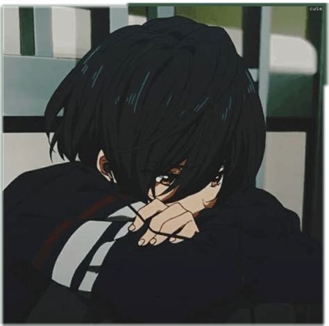 Sad Anime Pfp Aesthetic Anime Vaporwave Png Sad Anime Boy Aesthetic