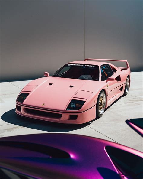 2022 Sema Bound Pink Ferrari F40 Is Real And It Packs A 30000