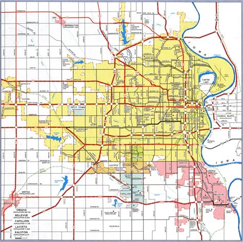 Printable Map Of Omaha With Zip Codes Free Printable Maps
