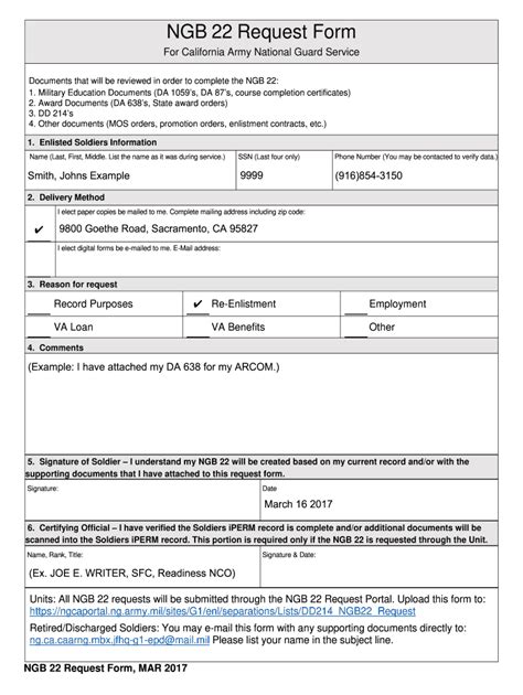 Ngb Form 22 Fill Out And Sign Online Dochub