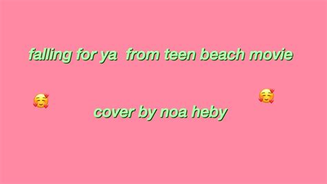 Falling For Ya Cover From Teen Beach Movie Youtube