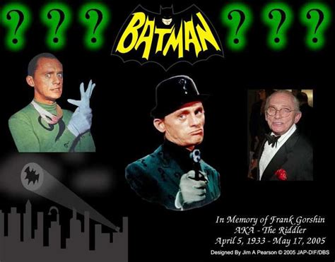Dif Dbs Memorials Batman The 60s Tv Series