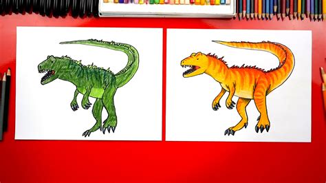 Https://tommynaija.com/draw/how To Draw A Allosaurus Easy And Cute