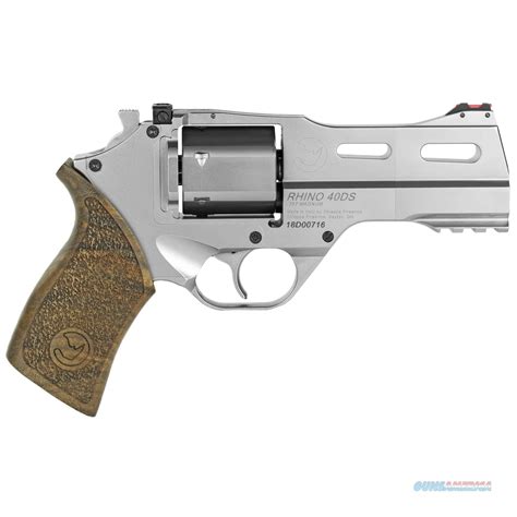 Chiappa Rhino 40 Sar 357 Magnum 4 Nickel 6 Rd For Sale