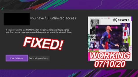 Fix Fifa 21 Ea Acces Unlimited Hours Glitch Working 071020