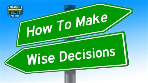 How To Make Wise Decisions Reformed Podcast
