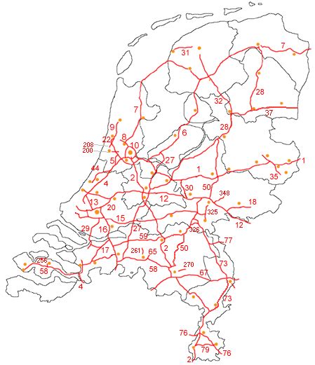 Lijst Van Nederlandse Autosnelwegen Wikisage