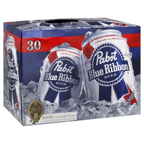 Pabst Blue Ribbon Beer 30 Pk Cans Shop Beer At H E B