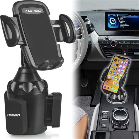 Car Cup Holder Phone Mount Adjustable Automobile Cup Holder Smart Phone