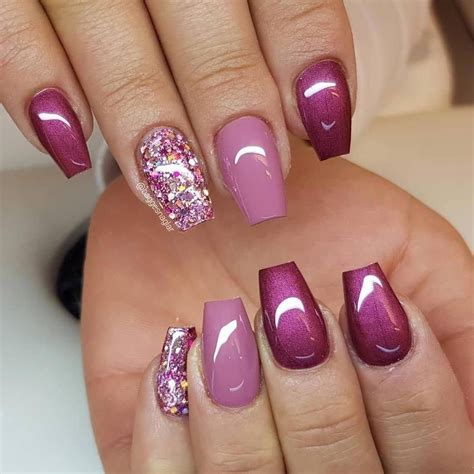 Pin By Thea Miller Smith On Nails Glitter Gel Nail Designs Glitter