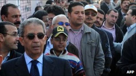 egypt candidate veteran diplomat amr moussa bbc news