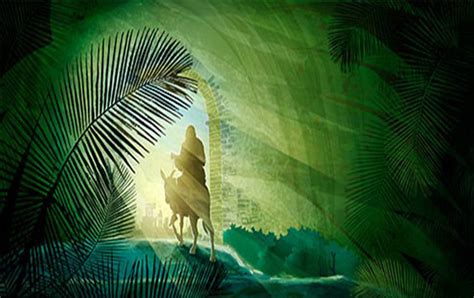 Palm Sunday Day 1 Of Holy Week Jesus Triumphant Entry Into