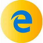 Microsoft Edge Icon App Apps Symbol Button