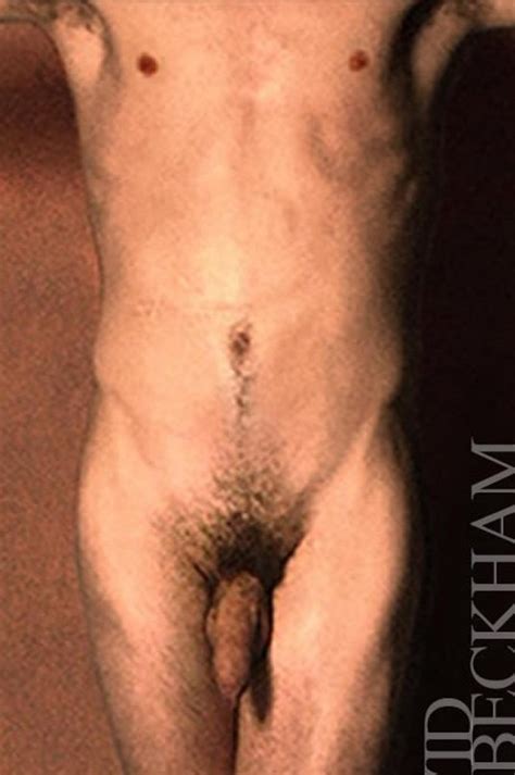 David Beckham Nude Naked Male Celebrities
