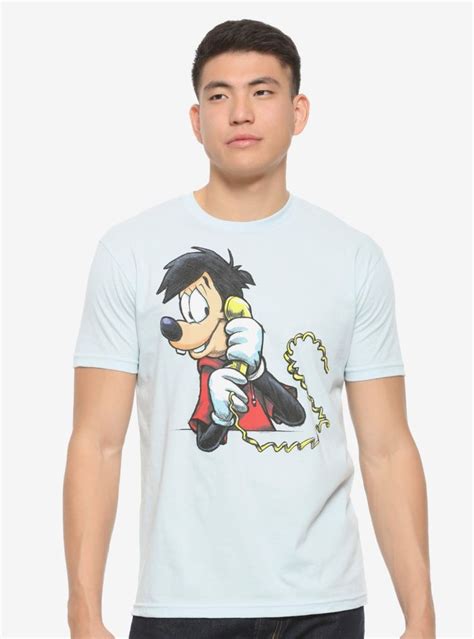 Disney A Goofy Movie Max Heart Phone Cord Couples T Shirt Boxlunch