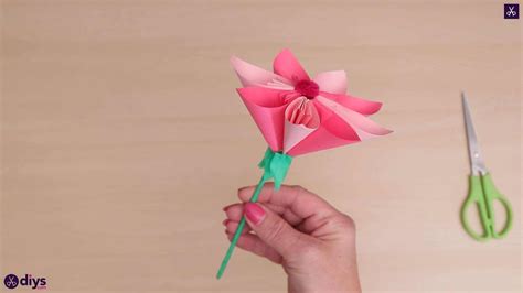 Easy Diy 3d Paper Flower Obsigen