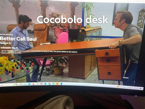 Cocobolo Desk Theres No Way This Desk Cost 7k Rbettercallsaul