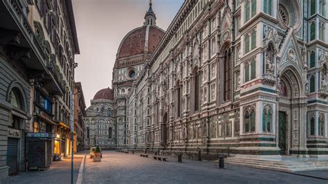 Cattedrale Di Santa Maria Del Fiore The Duomo Cathedral Of Florence Italy