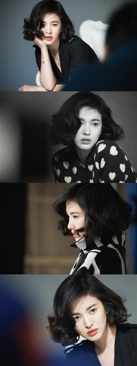 I prefer someone who respects my job. Song Hye Kyo is an Autumn Sweetheart for "Harper's Bazaar ...