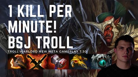 Bsj Troll Warlord Dota 2 Gameplay Troll Warlord New Patch Build 7