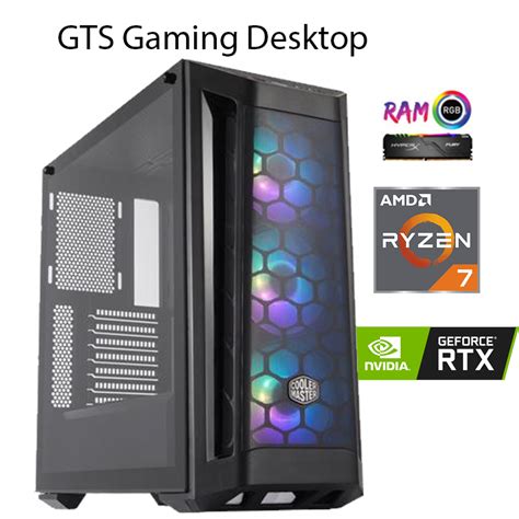 Gts 30 Gaming Desktop Amd Ryzen 7 3700x Rtx™ 3060 Ti Eagle Oc 8gb