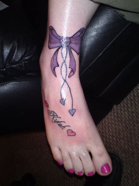 Bow Tattoos Designs Ideas And Meaning Tattoos For You