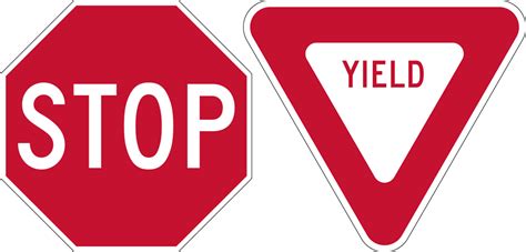 Regulatory Signs Stop And Yield Eastern Metal Signs And Safety