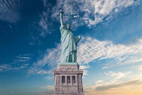 Statua Wolności Nowy Jork Usa Posąg Pomnik Symbol Nowego Jorku