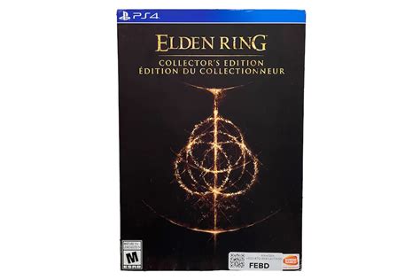 Bandai Namco Ps4 Elden Ring Collectors Edition Video Game Fr