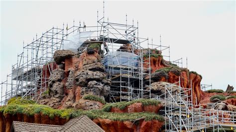 Splash Mountain Tree Now Completely Removed Construction Update April