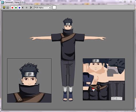Shisui Naruto 3d Low Poygon By Neilcatorce On Deviantart