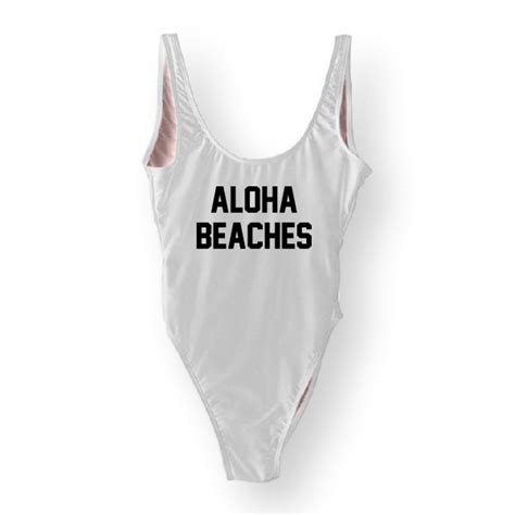 Ravesuits Aloha Beaches One Piece Swimsuit Ravesuits