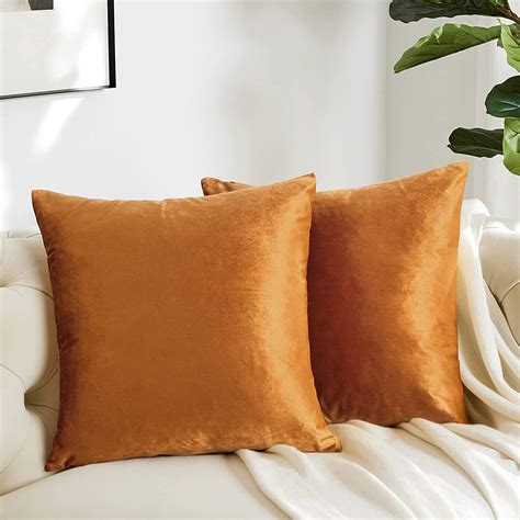 Gigizaza Decorative Throw Pillow Covers 26x26burnt Orange