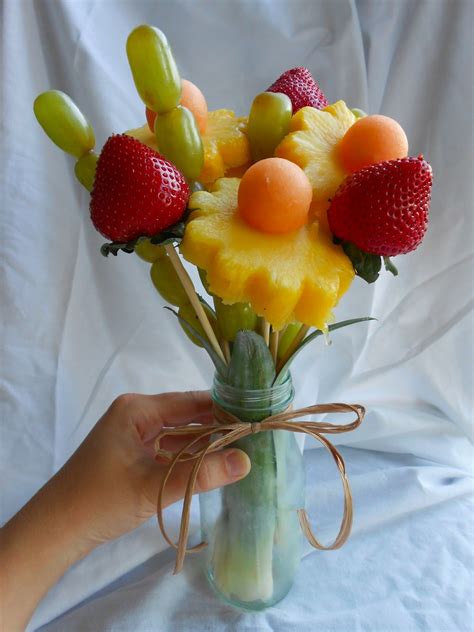 Beyond The Cookie Cutter Homemade Fruit Bouquet