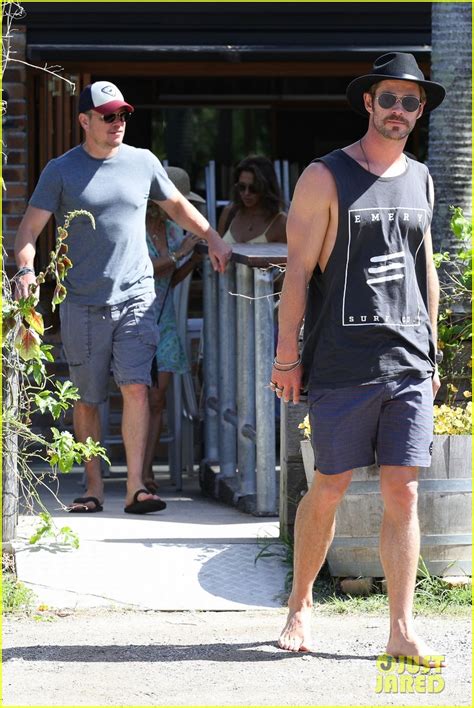 Chris Hemsworth And Matt Damon Bring Their Families Together In Australia