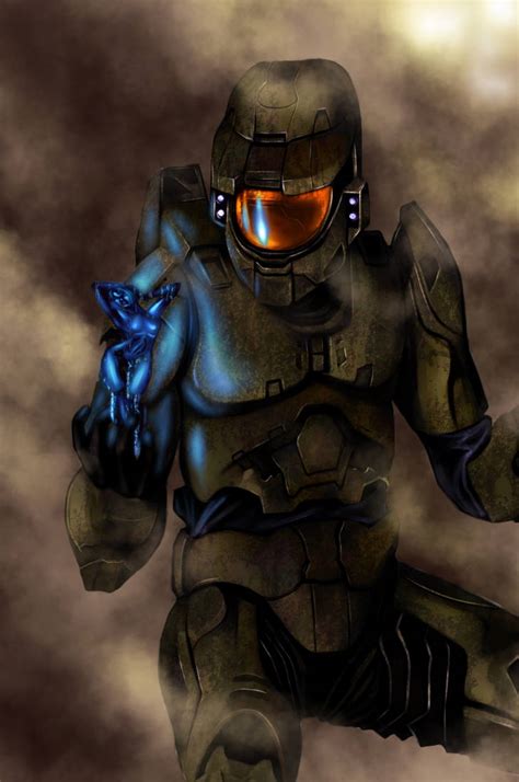 Halo Master Chief And Cortana By Killrave On Deviantart