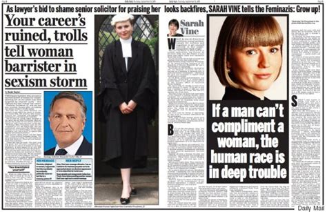 Sarah Vine Daily Mail Daily Mail Columnist Questions Whether Lesbian Writer