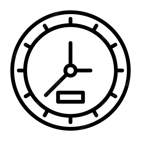 시계 라인 아이콘 벡터 시계 아이콘 경보 시계 Png 일러스트 및 벡터 에 대한 무료 다운로드 Pngtree