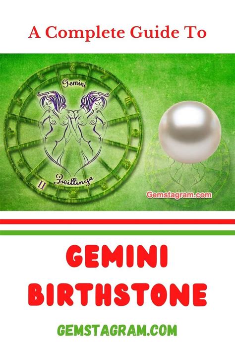 A Complete Guide To Gemini Birthstone Gemini Birthstone Gemini