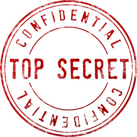 Clipart Library Stock Topsecret Png Top Secret Confidential Stamp
