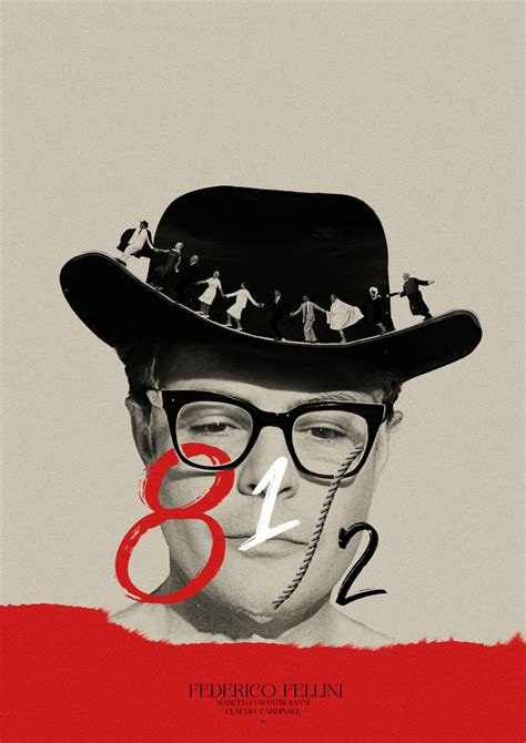 8 1 2 By Federico Fellini Eqitaph PosterSpy