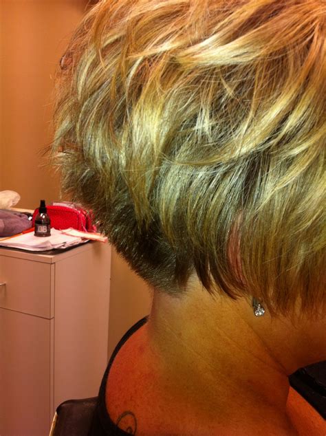 Back View Of Short Stacked Bob Haircuts FASHIONBLOG