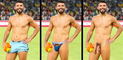 Boymaster Fake Nudes Sergio Aguero Argentinian Football Player Gets Naked