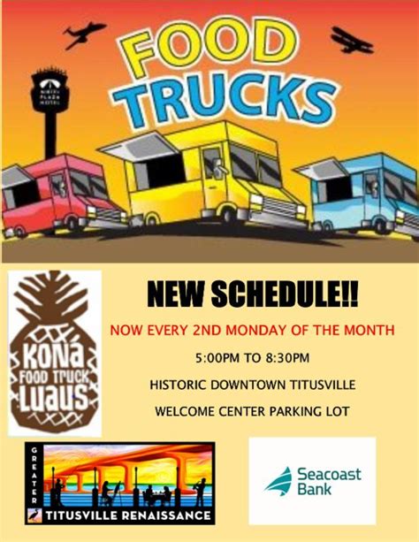 Food Truck Monday Now Every 2nd Monday Titusville Fl Chamber Of